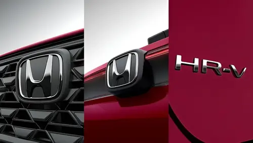 Kit Logos e Emblemas Cromo Escurecido New HR-V 2022 até 2026
