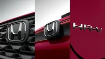 Kit Logos e Emblemas Cromo Escurecido New HR-V 2022 até 2026