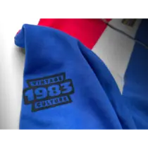 Jaqueta Honda Racing F1 Original 1986 Azul Com Zíper Tam G