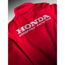 Jaqueta Honda Racing 1989 Grand Prix Original Zíper Vermelha Tam M