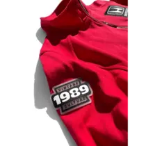 Jaqueta Honda Racing 1989 Grand Prix Original Zíper Vermelha Tam M