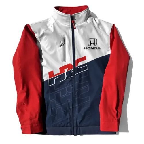 Jaqueta HRC Honda Racing Soft Shell Original Impermeável Bolsos Tam G