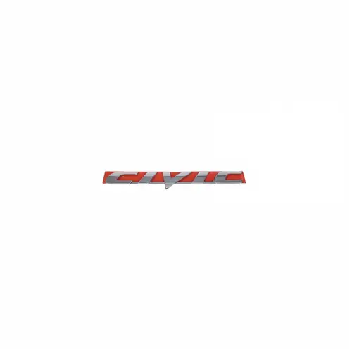 Emblema Traseiro CIVIC do Honda Civic 2007 a 2011