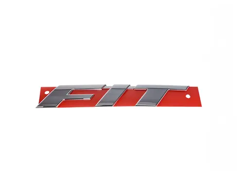 Emblema FIT Traseiro do Honda Fit 2009 a 2014