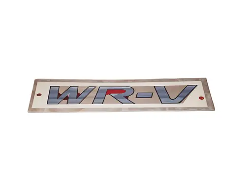 Emblema WR-V Traseiro do Honda WR-V 2018 a 2020
