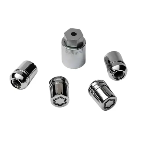 Conjunto de Porcas Antifurto 4 Rodas