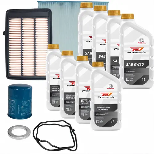Kit Revisão de 80.000 Km do Honda HR-V 2019 a 2021 Touring 1.5L Turbo