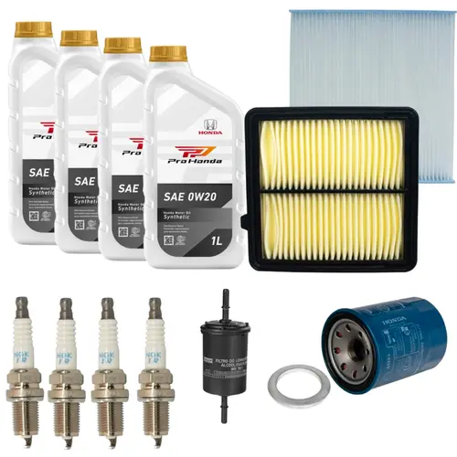 Kit Revisão de 60.000 Km do Honda Fit 2009 a 2014