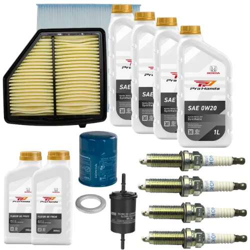Kit Revisão de 60.000 Km do Honda Civic 2017 a 2021