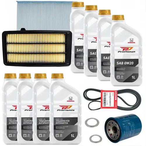 Kit Revisão de 80.000 Km do Honda Civic 2017 a 2021 Touring 1.5L Turbo